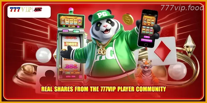 Real shares from the 777VIP player community